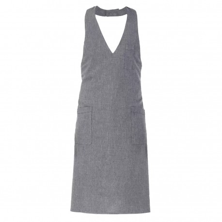 Grembiule Pettorina Reno Grigio