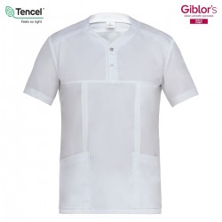 T-Shirt Cuoco Connor Tencel Bianca