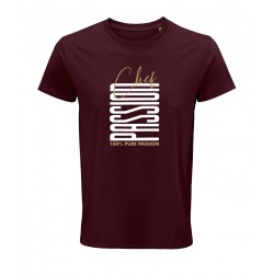 T-Shirt Bio Passion Bordeaux