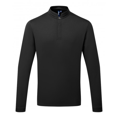 T-Shirt Cuoco Coolchecker Manica Lunga Nera