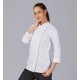 Giacca Cuoco Donna Estrada Tencel Bianca