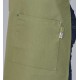 Grembiule Pettorina Verde Oliva con Laccio a Contrasto