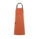 Grembiule Pettorina Paprika con Laccio a Contrasto