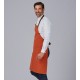 Grembiule Pettorina Paprika con Laccio a Contrasto