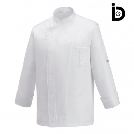 Giacca Cuoco Ottavio Bianco Microfibra