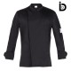 Giacca Cuoco Augustin Elasticizzata Nera