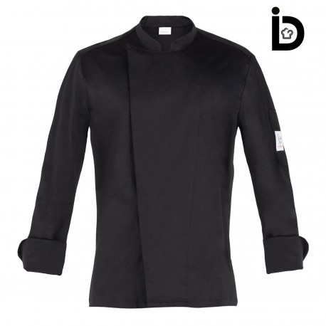 Giacca Cuoco Augustin Elasticizzata Nera