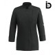 Giacca Cuoco Donna Girl Nera