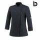 Giacca Cuoco Donna Girl Sorona Nera