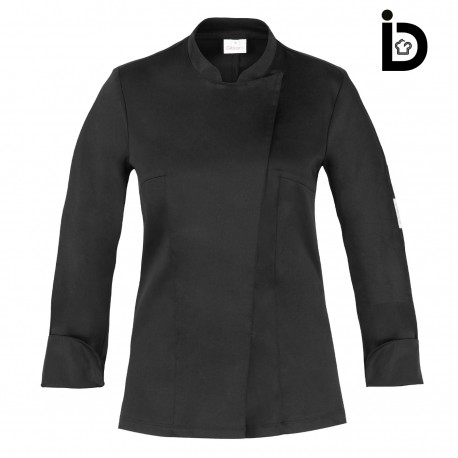 Giacca Cuoco Donna Celine Elasticizzata Nera