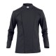 Giacca Cuoco Darcy Tencel Stretch Nera