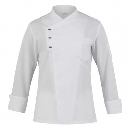 Giacca Cuoco Emanuel Tencel Bianca