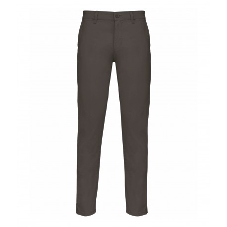 Pantalone Chino Uomo Grigio Scuro