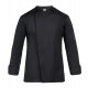 Giacca Cuoco Dimitri Satin Nera