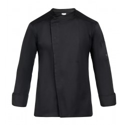 Giacca Cuoco Dimitri Satin Nera