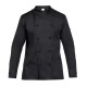 Giacca Cuoco Milo Satin Nera