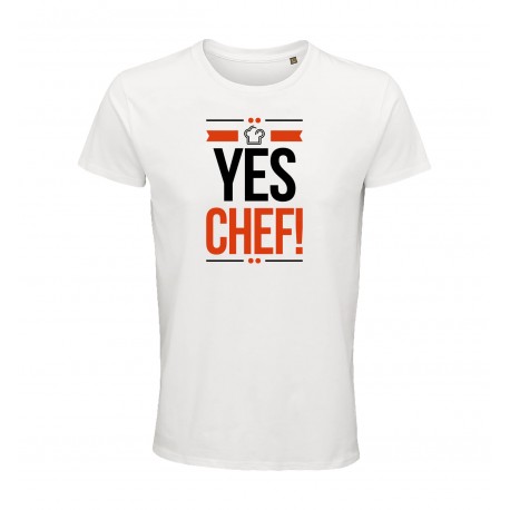 T-Shirt Bio Yes Chef Bianca