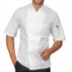 Giacca Cuoco Alabama Manica Corta Satin