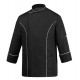Giacca Cuoco Master Nero Microfibra