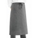 Grembiule Cuoco Vita Francese Grey Mix