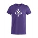 T-Shirt Chef Coltelli Viola
