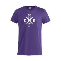 T-Shirt Chef Coltelli Viola