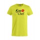 T-Shirt Fluo Kiss the Chef