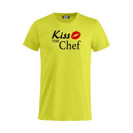 T-Shirt Fluo Kiss the Chef