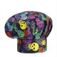Cappello Cuoco Color Skulls