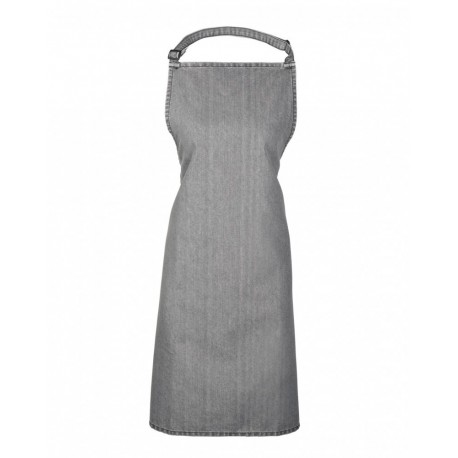 Grembiule Pettorina Denim Grigio