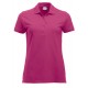 Polo Donna Manica Corta Fuxia