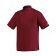 Giacca Cuoco Ottavio Manica Corta Policotone Bordeaux