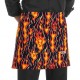 Grembiule Vita Corto Flames
