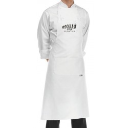 Grembiule Cuoco Chef Evolution Bianco