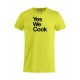 T-Shirt Chef Yes We Cook Fluo