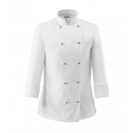 Giacca Cuoco Donna Woman Bianca