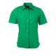 Camicia Donna Policotone Manica Corta Verde