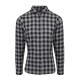 Camicia Donna Mulligan Quadri Grigio/Nero