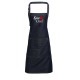Grembiule Denim Blu Kiss The Chef
