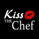 Grembiule Denim Blu Kiss The Chef