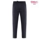Pantalone Cuoco Enrico Gessato Largo Nero