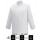 Giacca Cuoco Ottavio Microfibra Bianco Signature