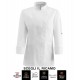 Giacca Cuoco Donna Microfibra Bianco Signature