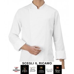 Giacca Cuoco Mirko Bianca Signature