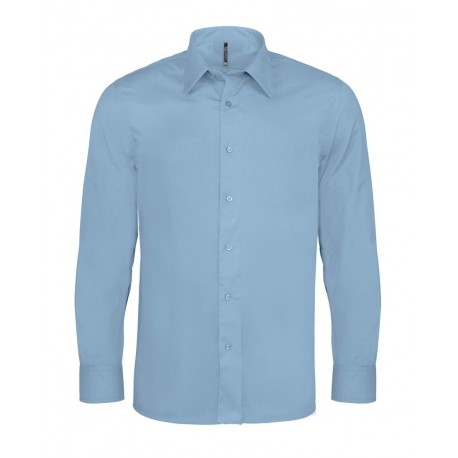 Camicia Uomo Stretch Celeste