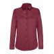 Camicia Donna Stretch Bordeaux