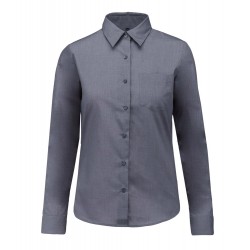 Camicia Donna Policotone Grigio Urban