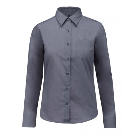 Camicia Donna Policotone Grigio Urban