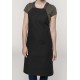 Grembiule Pettorina Bio Cross Nero