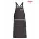 Grembiule Pettorina Nizza Jeans Nero